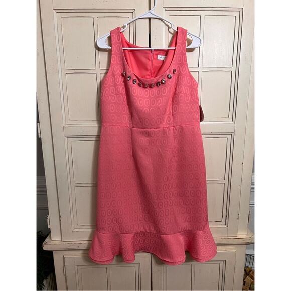 NWT Vintage Nipon Boutique 2 piece set outfit dress jacket pink size 10 Barbie - Picture 4 of 7